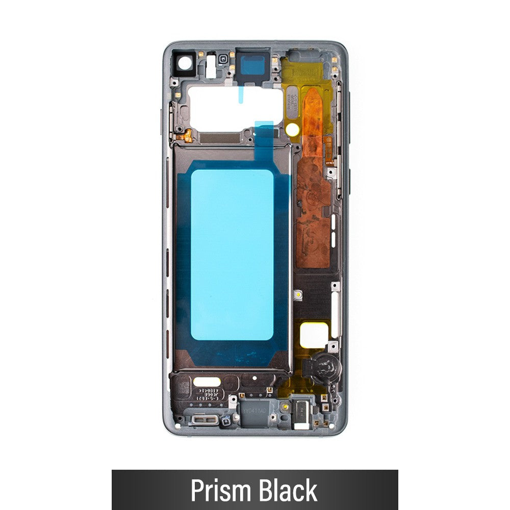Chassis Mid Frame Cover Replacement Assembly for Samsung Galaxy S10 G973F-Prism Black Chassis Mid Frame Cover Replacement Assembly for Samsung Galaxy S10 G973F-Prism Black
